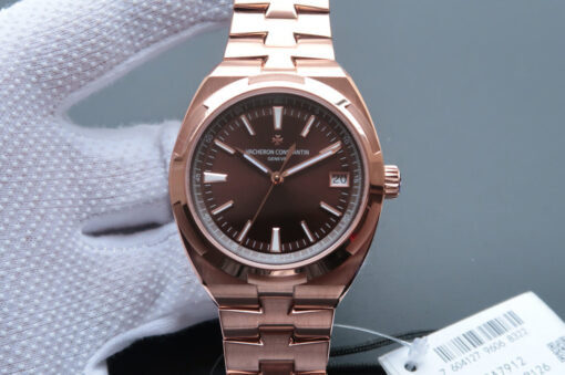 Replica 8F Factory Vacheron Constantin Overseas 4500V Rose Gold - Buy Replica Watches