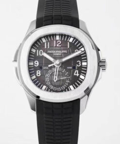 Replica ZF Factory Patek Philippe Aquanaut 5164A-001 Black Dial - Buy Replica Watches