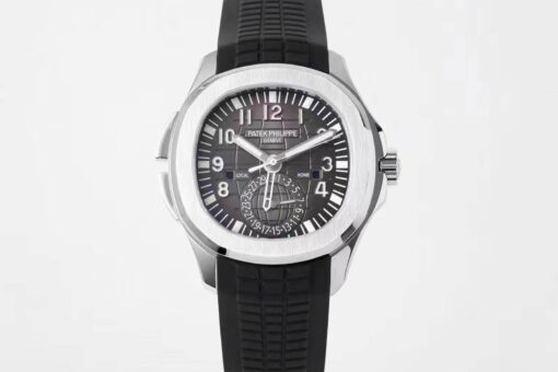 Replica ZF Factory Patek Philippe Aquanaut 5164A-001 Black Dial - Buy Replica Watches