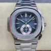 Replica PPF Factory Patek Philippe Nautilus 5980/1A-001 Blue Dial - Buy Replica Watches