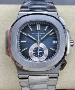 Replica PPF Factory Patek Philippe Nautilus 5980/1A-001 Blue Dial - Buy Replica Watches