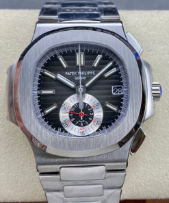 Replica PPF Factory Patek Philippe Nautilus 5980/1A-014 Black Dial - Buy Replica Watches