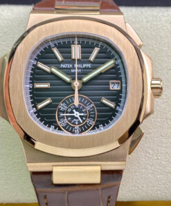 Replica 3K Factory Patek Philippe Nautilus 5980 V2 Black Dial - Buy Replica Watches