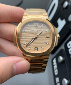 Replica 3K Factory Patek Philippe Nautilus 7118/1R-010 Gold Dial - Buy Replica Watches