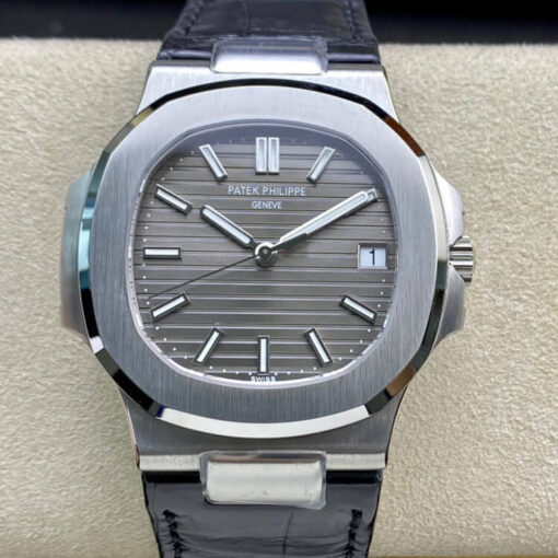 Replica 3K Factory Patek Philippe Nautilus 5711G-001 Grey Dial - Buy Replica Watches