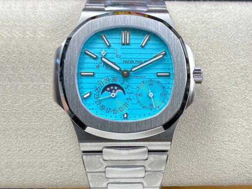 Replica GR Factory Patek Philippe Nautilus 5712 Tiffany Blue Dial - Buy Replica Watches