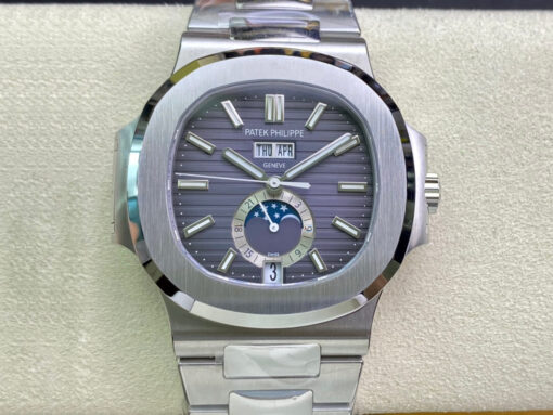 Replica PPF Factory Patek Philippe Nautilus 5726/1A-001 Grey Dial - Buy Replica Watches