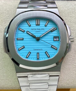 Replica PPF Factory Patek Philippe Nautilus 5711/1A-018 170th Anniversary Tiffany Blue Dial - Buy Replica Watches