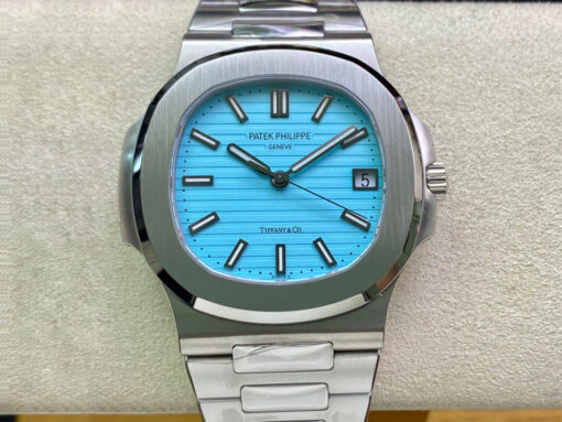 Replica PPF Factory Patek Philippe Nautilus 5711/1A-018 170th Anniversary Tiffany Blue Dial - Buy Replica Watches