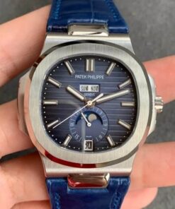 Replica GR Factory Patek Philippe Nautilus 5726/1A-014 Blue Leather Strap - Buy Replica Watches