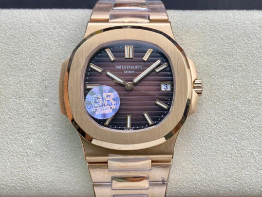 Replica GR Factory Patek Philippe Nautilus 5711/1R-001 V2 Brown Gradient Dial - Buy Replica Watches