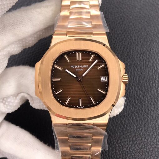 Replica 3K Factory Patek Philippe Nautilus 5711/1R-001 Rose Gold - Buy Replica Watches