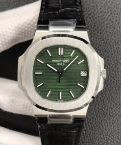 Replica 3K Factory Patek Philippe Nautilus 5711/1A-014 Olive Green Dial - Buy Replica Watches