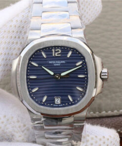 Replica PF Factory Patek Philippe Nautilus 7118/1A-001 Blue Dial - Buy Replica Watches