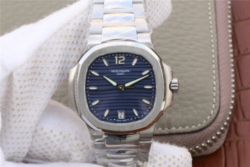 Replica PF Factory Patek Philippe Nautilus 7118/1A-001 Blue Dial - Buy Replica Watches