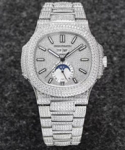 Replica R8 Factory Patek Philippe Nautilus 5726/1A-014 Gypsophila Diamond Dial - Buy Replica Watches