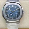 Replica PPF Factory Patek Philippe Nautilus 5712/1A-001 40MM Dark Blue Dial Stainless Steel Strap - Buy Replica Watches