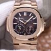 Replica PF Factory Patek Philippe Nautilus 5712/1A-001 Rose Gold - Buy Replica Watches