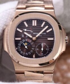 Replica PF Factory Patek Philippe Nautilus 5712/1A-001 Rose Gold - Buy Replica Watches