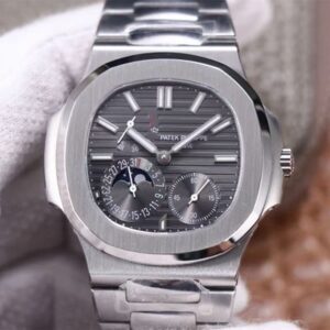 Replica PF Factory Patek Philippe Nautilus 5712/1A-001 Gray Dial - Buy Replica Watches