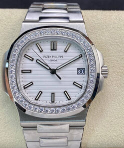 Replica PPF Factory Patek Philippe Nautilus 5713/1G-010 V4 White Dial - Buy Replica Watches