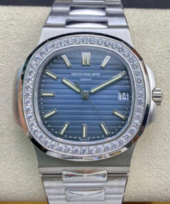 Replica PPF Factory Patek Philippe Nautilus 5713/1G-010 V4 Blue Dial - Buy Replica Watches