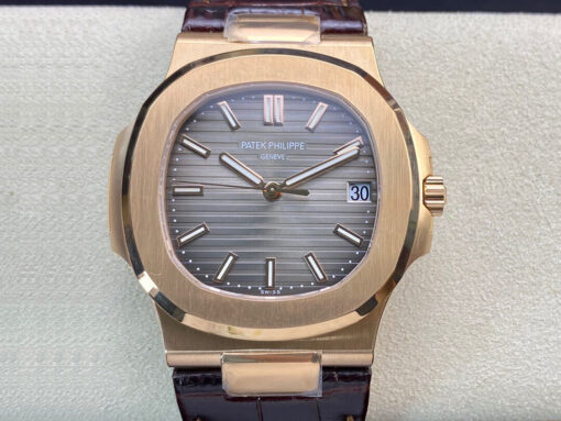 Replica PPF Factory Patek Philippe Nautilus 5711R-001 V4 Brown Dial - Buy Replica Watches