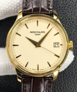 Replica 3K Factory Patek Philippe Calatrava 5227J-001 Yellow Gold - Buy Replica Watches