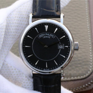 Replica ZF Factory Patek Philippe Calatrava 5153G-001 Black Dial - Buy Replica Watches