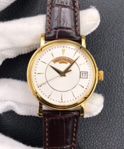 Replica ZF Factory Patek Philippe Calatrava 5153R-001 Gold Case - Buy Replica Watches