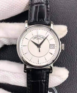 Replica ZF Factory Patek Philippe Calatrava 5153G-010 White Dial - Buy Replica Watches