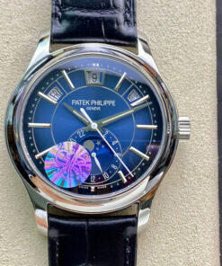 Replica GR Factory Patek Philippe Complications 5205G-013 Blue Dial - Buy Replica Watches
