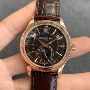Replica GR Factory Patek Philippe Complications 5205R-010 Black Dial - Buy Replica Watches