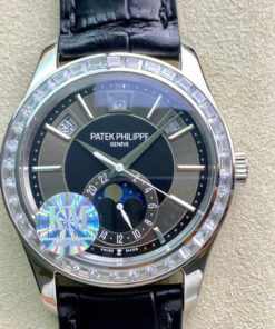 Replica KM Factory Patek Philippe Grand Complications 5205G Diamond Bezel - Buy Replica Watches