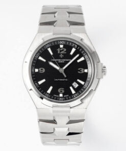 Replica PPF Factory Vacheron Constantin Overseas 47040 Stainless Steel Black Dial - Buy Replica Watches