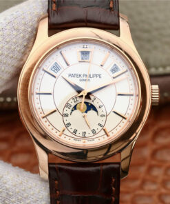 Replica KM Factory Patek Philippe Grand Complications 5205R-001 Milky White Dial - Buy Replica Watches