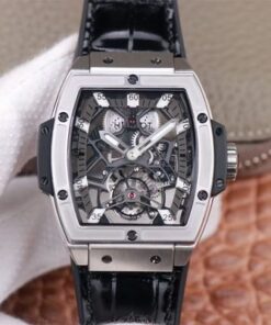 Replica JB Factory Hublot Masterpiece Tourbillon 906.NX.0129.VR.AES13 White Hour Swiss HUB 9006 - Buy Replica Watches