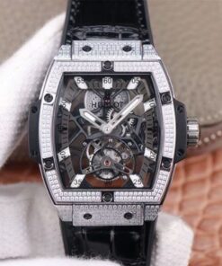 Replica JB Factory Hublot Masterpiece Tourbillon 906.NX.0129.VR.AES13 Diamond Swiss HUB 9006 - Buy Replica Watches