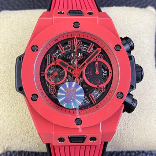 Replica BB Factory Hublot BIG BANG Unico 411.CF.8513.RX Red Ceramics - Buy Replica Watches