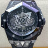 Replica BB Factory Hublot Big Bang Sang Bleu II 418.CX.1114.RX.MXM20 Black Ceramics - Buy Replica Watches