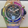 Replica ZF Factory Hublot BIG BANG Unico 411.OX.9910.LR.0999 Rainbow Rose Gold Case - Buy Replica Watches