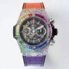 Replica ZF Factory Hublot BIG BANG Unico 411.NX.1117.LR.0999 Rainbow Skeleton Dial - Buy Replica Watches