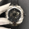 Replica HB Factory Hublot Big Bang Sang Bleu II 418.NX.1107.RX.MXM19 Black Dial - Buy Replica Watches