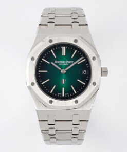 Replica ZF Factory Audemars Piguet Royal Oak 16202PT.OO.1240PT.01 Green Dial - Buy Replica Watches