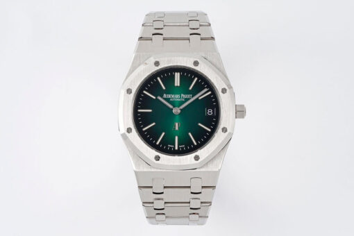 Replica ZF Factory Audemars Piguet Royal Oak 16202PT.OO.1240PT.01 Green Dial - Buy Replica Watches