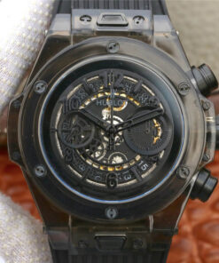 Replica Hublot Big Bang 411.JX.4802.RT Black Case Black Strap - Buy Replica Watches