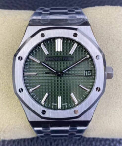Replica ZF Factory Audemars Piguet Royal Oak 15510ST.OO.1320ST.04 Green Dial - Buy Replica Watches