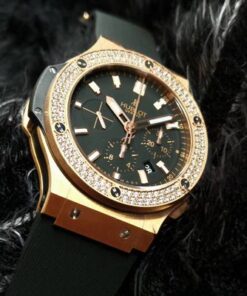 Replica V6 Factory Hublot Big Bang 301.PX.1180.RX.1104 Rose Gold Diamond - Buy Replica Watches