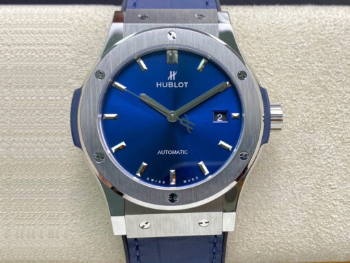 Replica WWF Factory Hublot Classic Fusion 542.NX.7170.LR 42MM Blue Dial - Buy Replica Watches