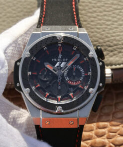 Replica V6 Factory Hublot King Power 703.ZM.1123.NR.FMO10 Black Dial - Buy Replica Watches